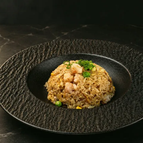 Riz sauté aux crevettes