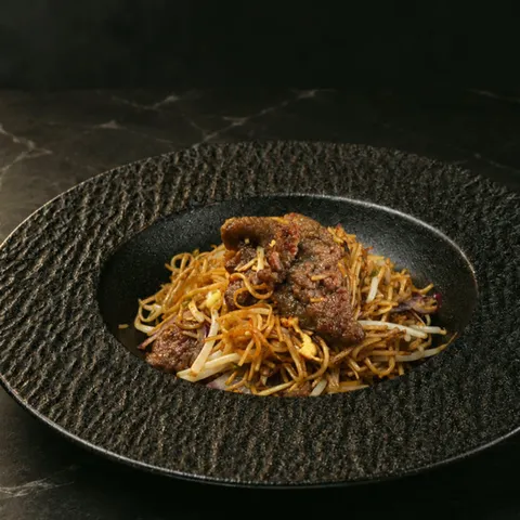 Nouilles sautées au bœuf